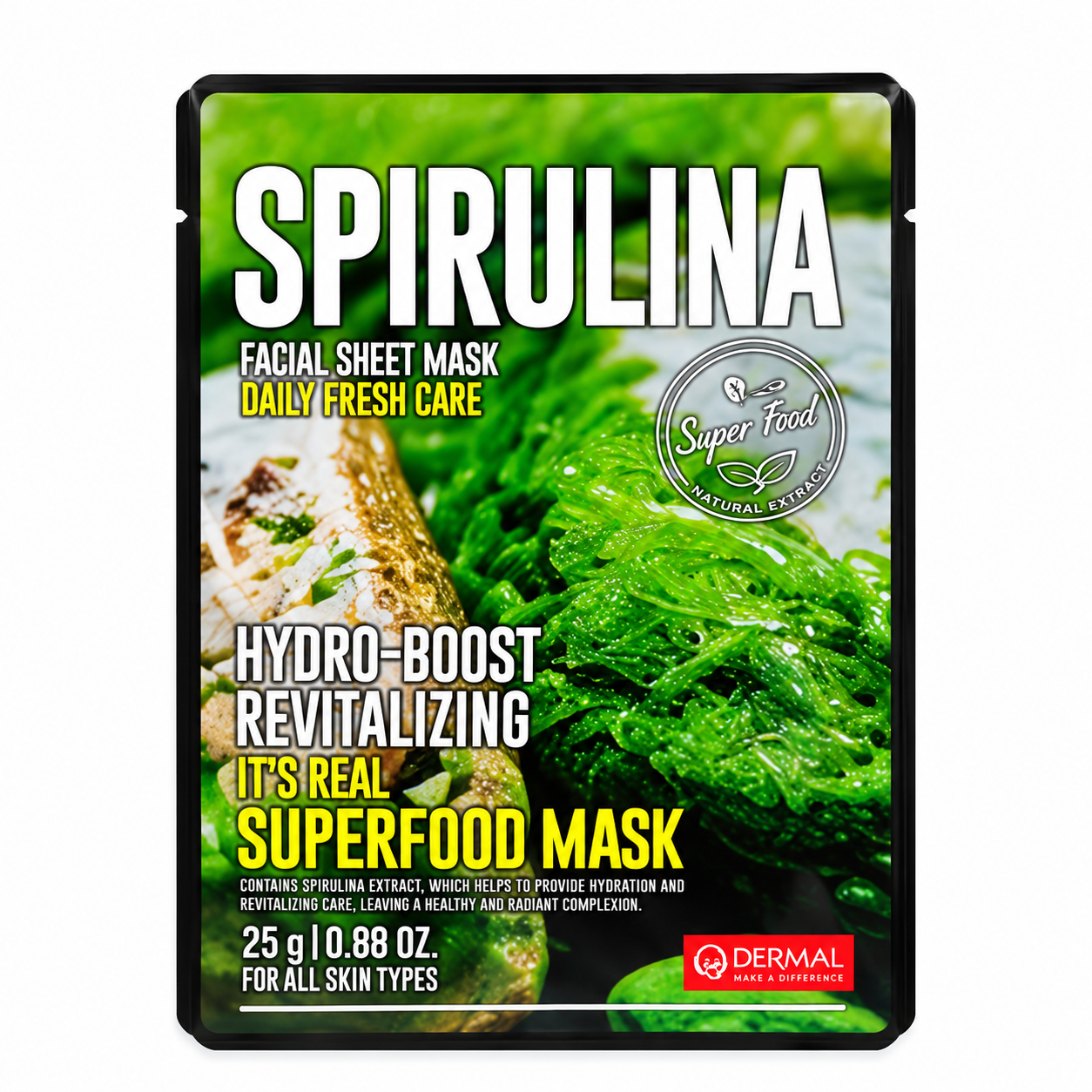 DERMAL SPIRULINA SUPERFOOD MASK