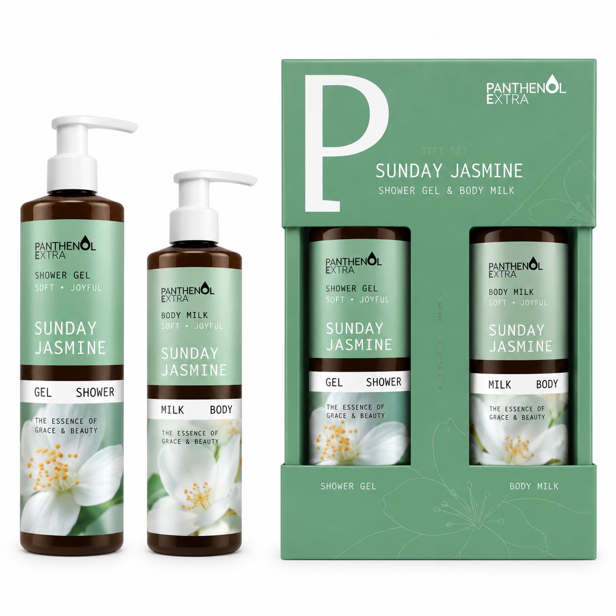 PANTHENOL EXTRA SUNDAY JASMINE GIFT SET