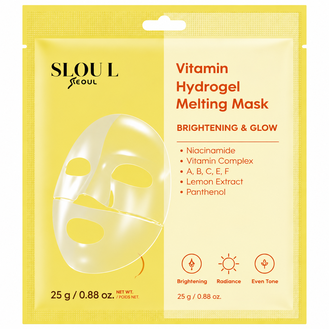 DERMAL SEOUL VITAMIN HYDROGEL MELTING MASK