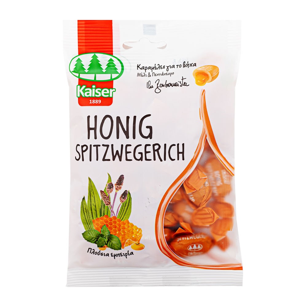 KAISER HONEY & RIBWORT PLANTAIN LOZENGES