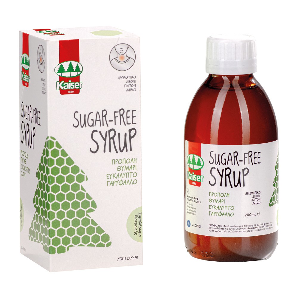 KAISER SUGAR FREE SYRUP 200ml